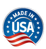 A graphic that says "Made Tough: Made in the USA" with an American flag