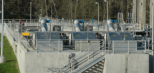 ibc-over-50_2 A water treatment plant with industrial aluminum handrails and stairs