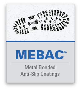 MEBAC: Metal Bonded Anti-Slip Coating logo